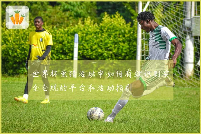 世界杯竞猜活动中如何有效识别安全合规的平台和活动指引