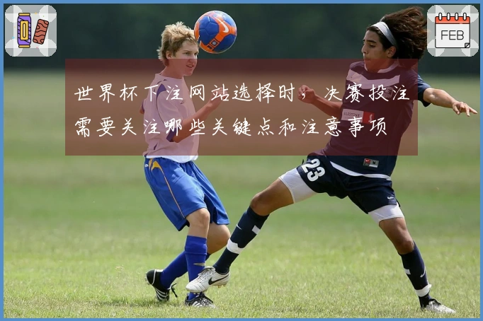 世界杯下注网站选择时，决赛投注需要关注哪些关键点和注意事项