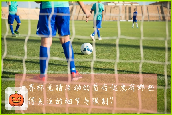 世界杯竞猜活动的首存优惠有哪些值得关注的细节与限制？